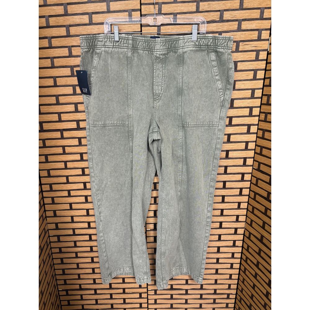 Gap Green Pull On Pants Size XXl